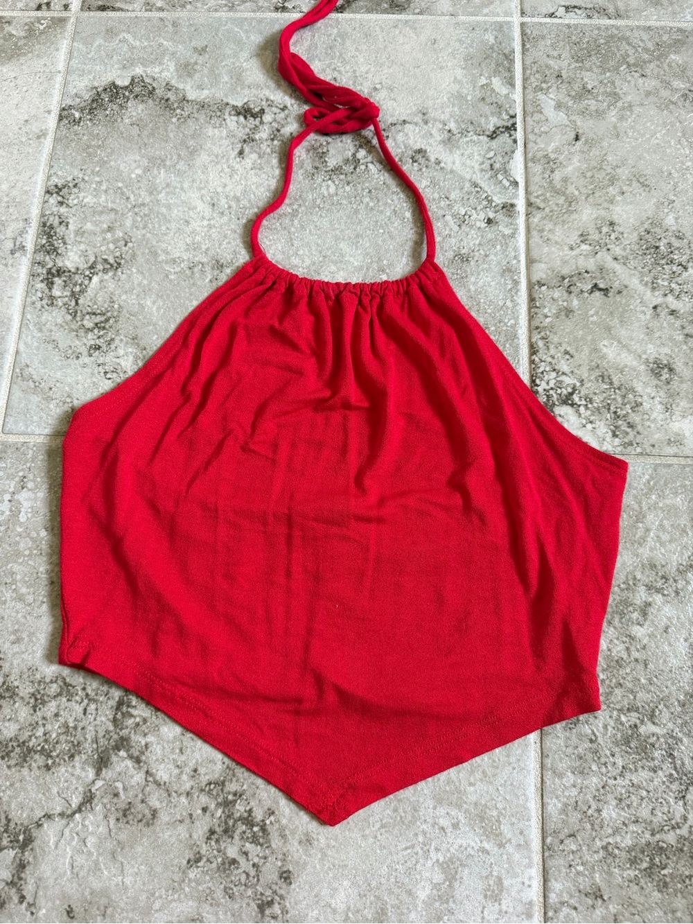 Fashion Nova Red Halter Camisole